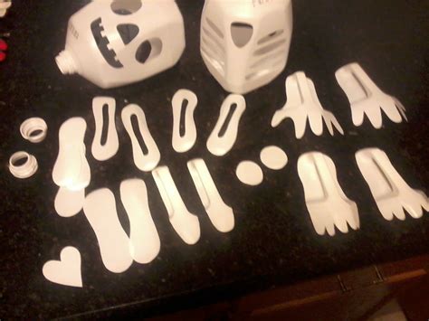 Printable Milk Jug Skeleton Template