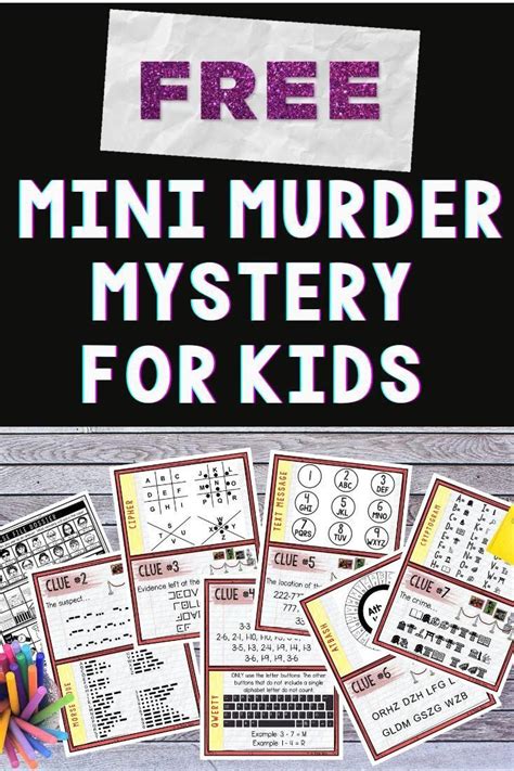 Printable Murder Mystery Games