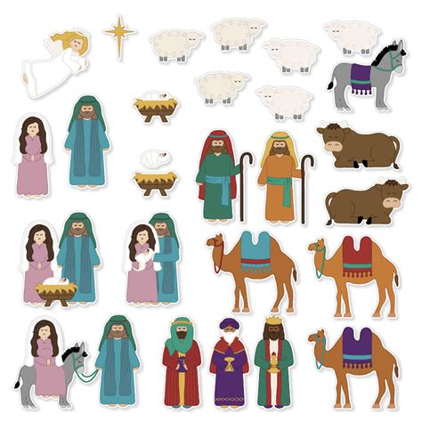 Printable Nativity Scene Free