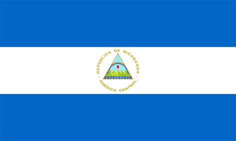 Printable Nicaragua Flag