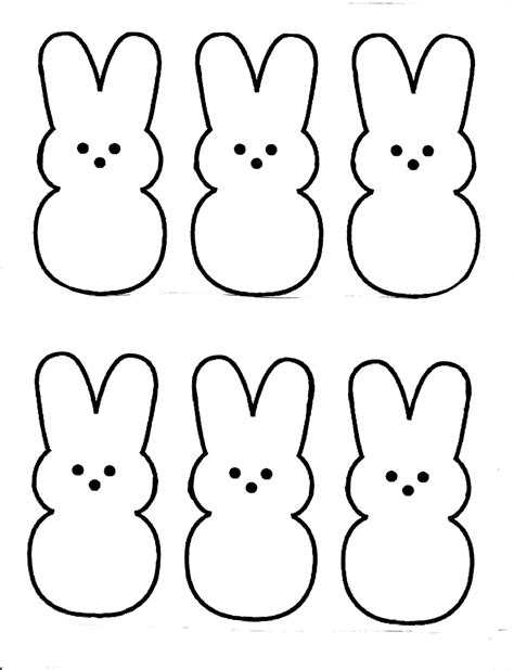 Printable Peeps Clipart