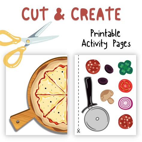 Printable Pizza Craft