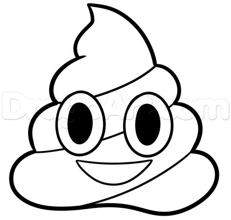Printable Poop Emoji