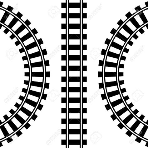 Printable Railroad Tracks