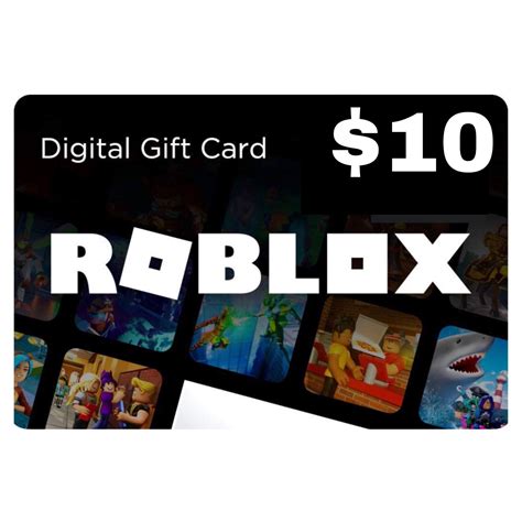 Printable Roblox Gift Card