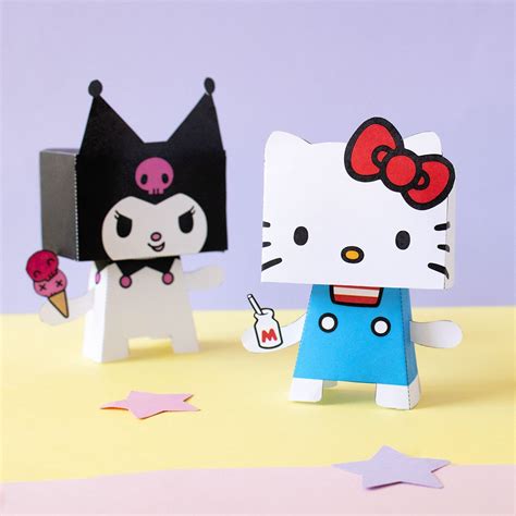 Printable Sanrio Paper Crafts