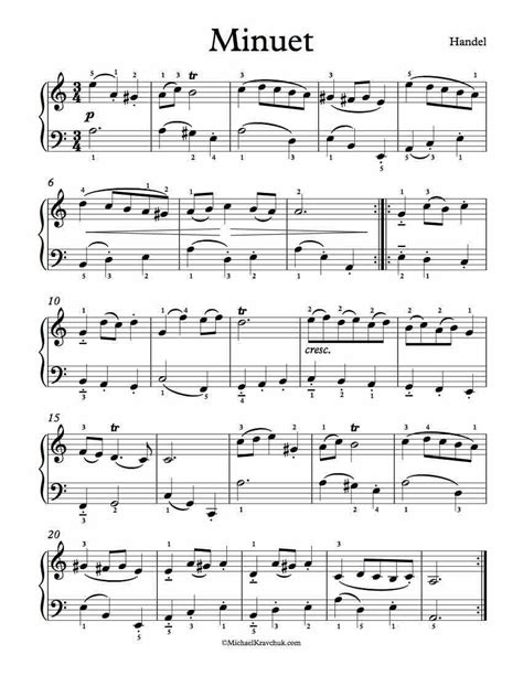 Printable Sheet Music For Piano