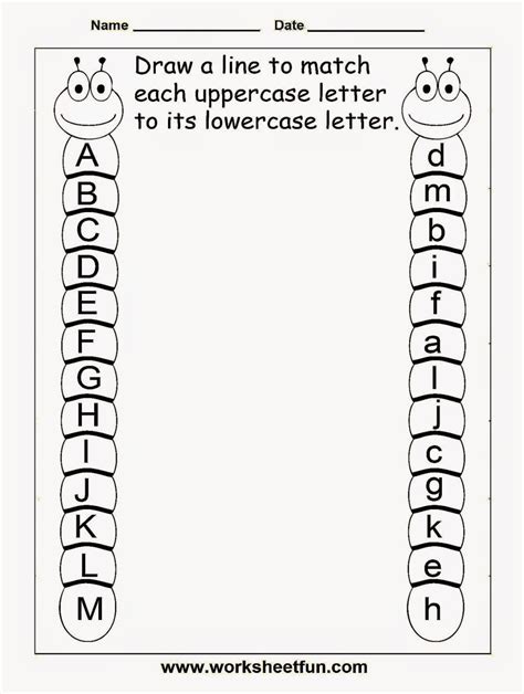 Printable Sheets For Kindergarten