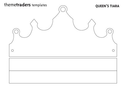 Printable Simple Crown Template