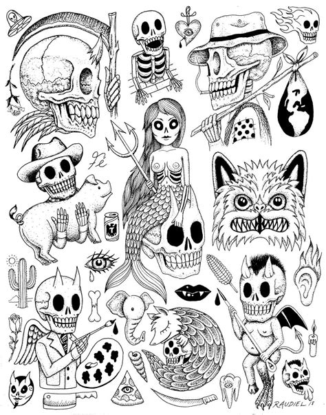 Printable Tattoo Flash