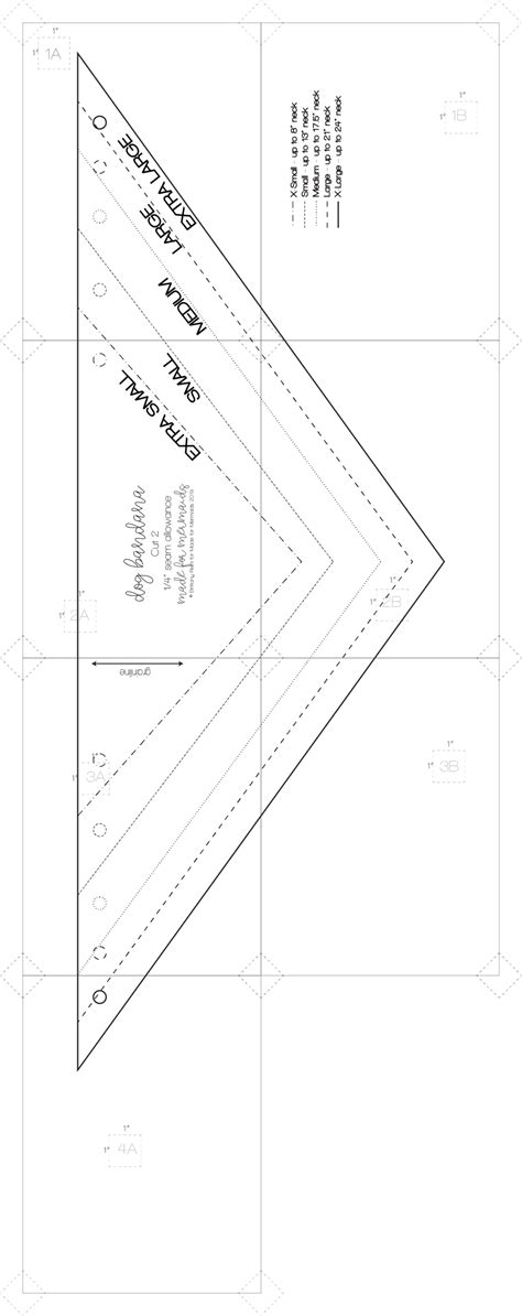 Printable Template Printable Dog Bandana Pattern Free