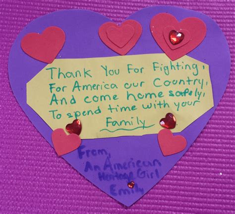 Printable Valentines For Veterans