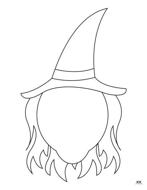 Printable Witch Face
