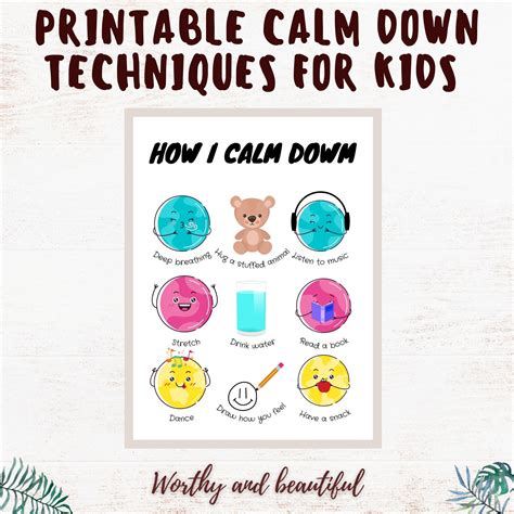 Printables Free Calm Down Posters