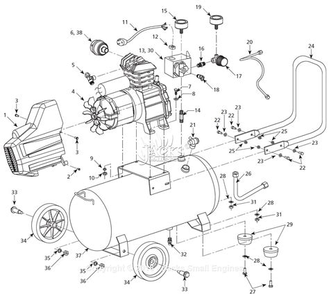 Pro Force Air Compressor Wiring Diagram