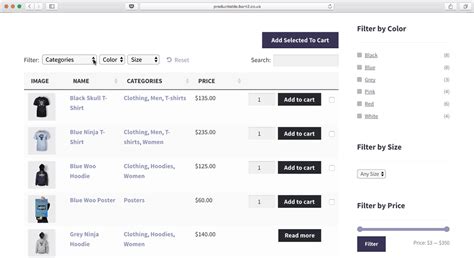 Product Catalog Woocommerce