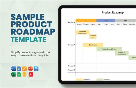 Product Road Map Template
