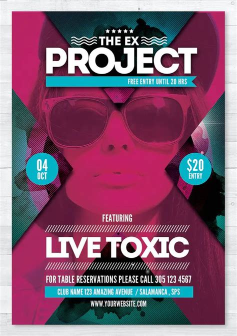 Project X Party Flyer Template
