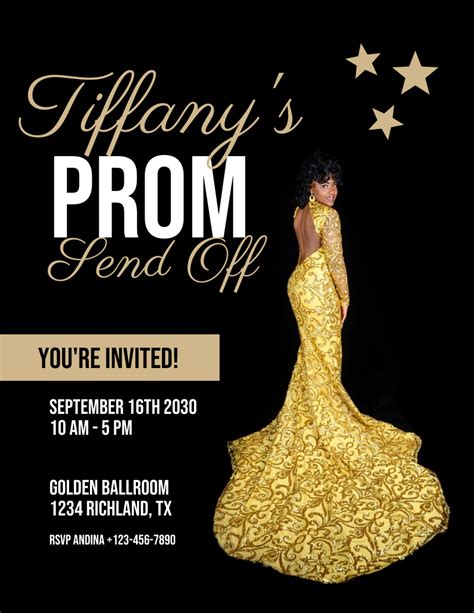 Prom Flyer Template Free
