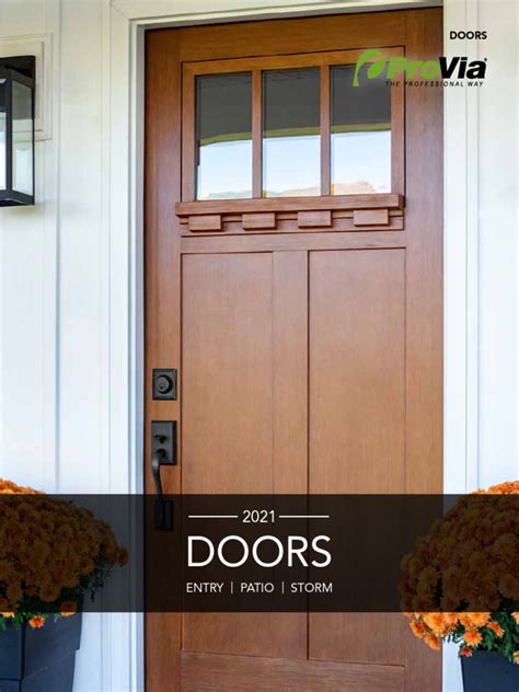 Provia Doors Catalog