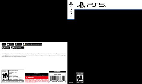 Ps5 Cover Template