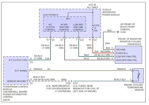 Pt Cruiser Cooling Fan Wiring Diagram