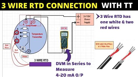 Pt100 3 Wire Rtd Wiring Diagram