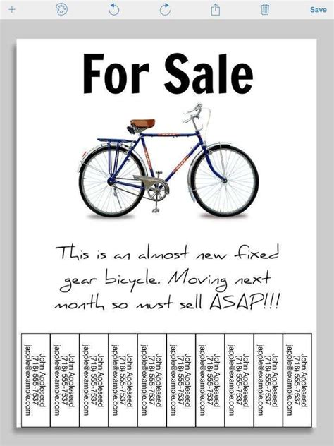 Pull Tab Flyer Template