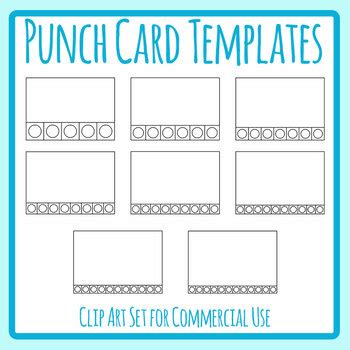 Punch Card Templates