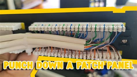 Punch Down Patch Panel Wiring Diagram