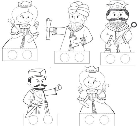 Purim Puppets Printable