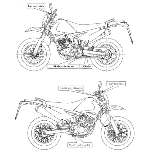 Qlink Xf200 Xp200 Motorcycle Service Repair Pdf Manual Download 2008 2012