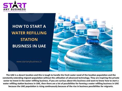 Quench Your Thirst for a Greener Future: Embark on the Inspiring Journey of a Water Refilling Station Business