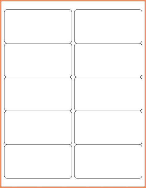 Quill Labels 7-10786 Template