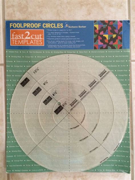 Quilt Circle Templates