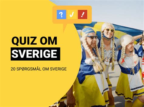 Quiz om Sverige: Utforska Sveriges rika historia, kultur och geografi