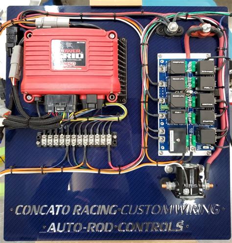 Race Car Wiring Using Relays