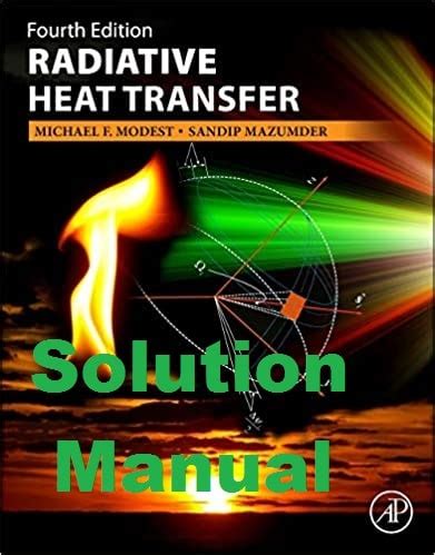 Radiative Heat Transfer Modest Solution Manual