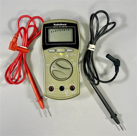 Radio Shack True Rms Multimeter Catalog 22-813