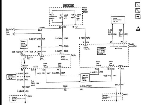 Radio Wiring Diagram For 2005 Cadillac Cts