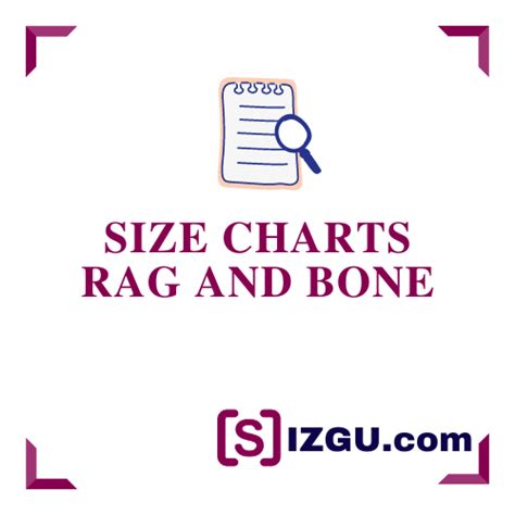 Rag & Bone Size Chart
