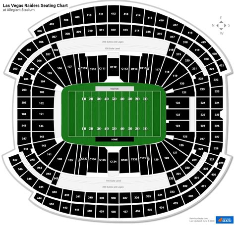 Raiders Seating Chart