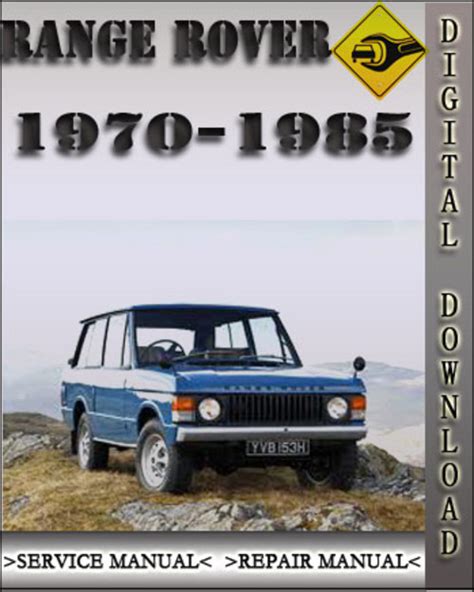 Range Rover 1974 Factory Service Repair Manual