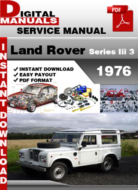 Range Rover 1976 Factory Service Repair Manual