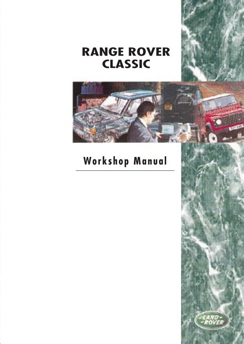 Range Rover 1995 Factory Service Repair Manual