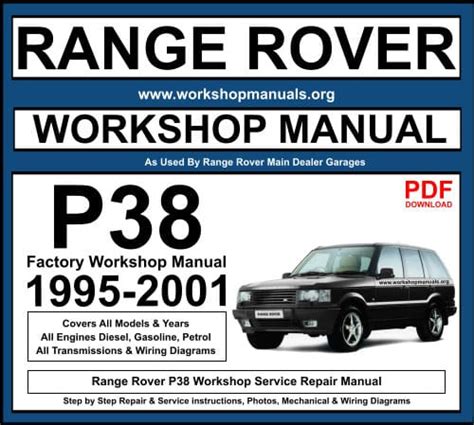 Range Rover P38 Workshop Manual Free