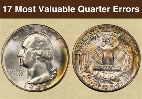Rare Quarter Value Chart