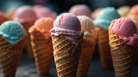 Rasakan Sensasi Warna Es Krim Cone yang Menggugah Jiwa