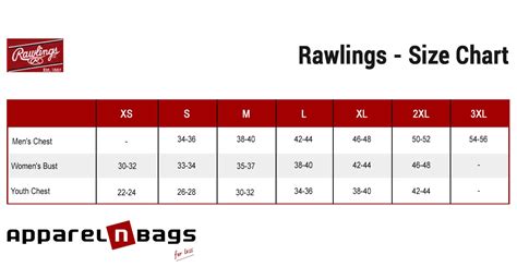 Rawlings Baseball Helmet Size Chart