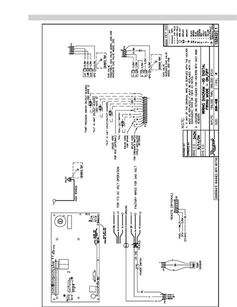 Raypak H3 1336 Wiring Diagram